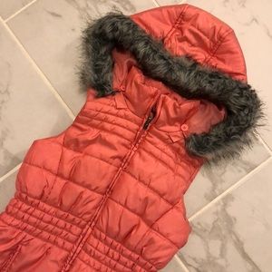 {New York and Company} Hooded Puffer Vest